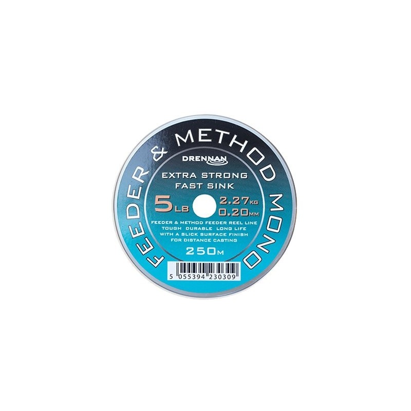 ŻYŁKA DRENNAN FEEDER & METHOD MONO 0.20MM 250M LCFMM205