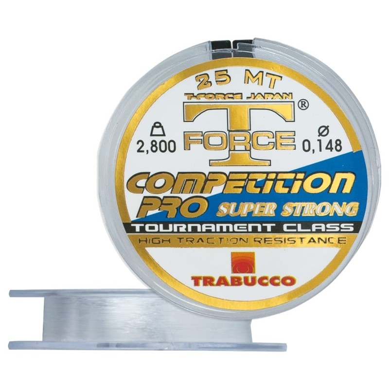 2204202568077dc77c70e.jpeg ŻYŁKA TRABUCCO T-FORCE COMPETITION PRO 0.18MM 25M 052-65-180 - obrazek 1