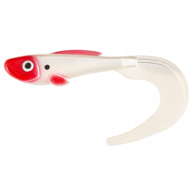 Abu Garcia Beast Curl Tail 170mm Red Head