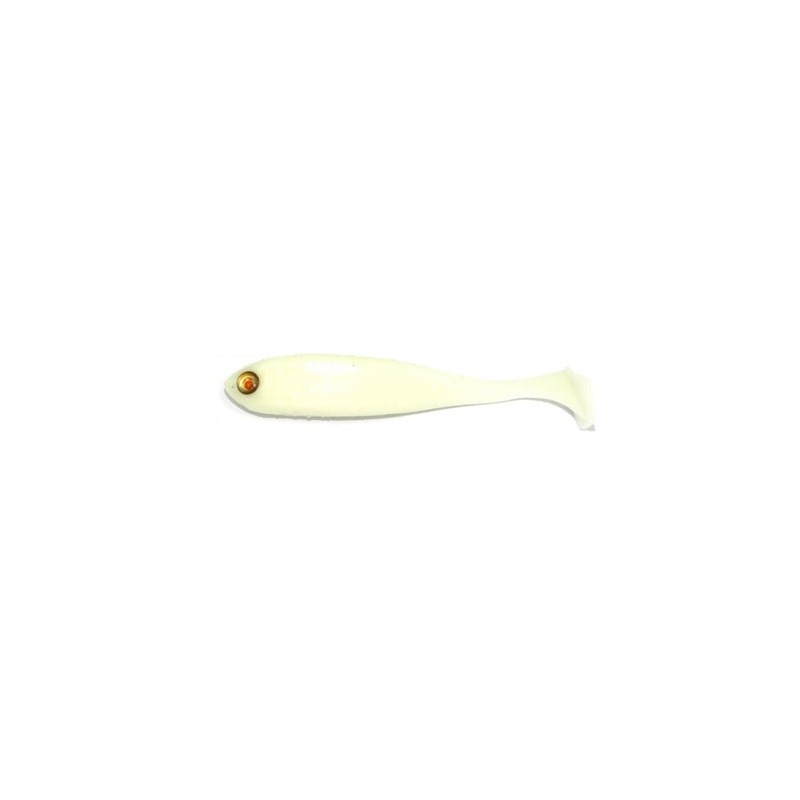 ADUSTA PENTA SHAD 2" 5CM, 1.3G, 001 WHITE GLOW