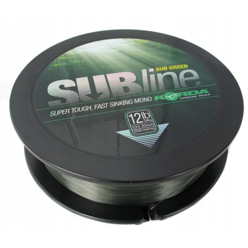 Korda Subline Green 15lb / 0.40mm 1000m