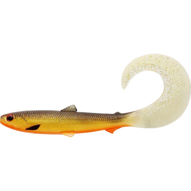 BULLTEEZ CURLTAIL 21CM 49G GOLD RUSH
