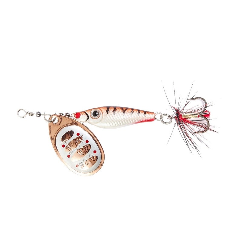 Lucky John obrotówka TRIAN BLADE ROUND 9g