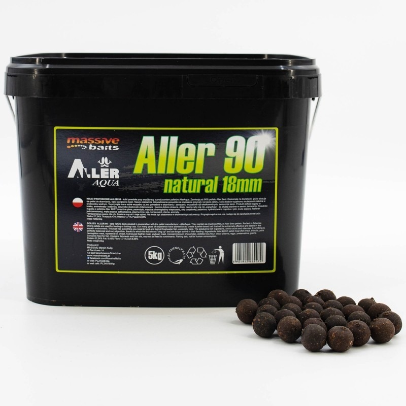 Massive Baits Aller 90 NATURAL 18mmmm 5 kg