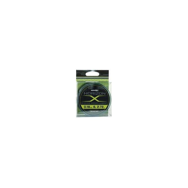 Matrix Horizon X Sinking Monofilament - 6lb (0.18mm) 300M