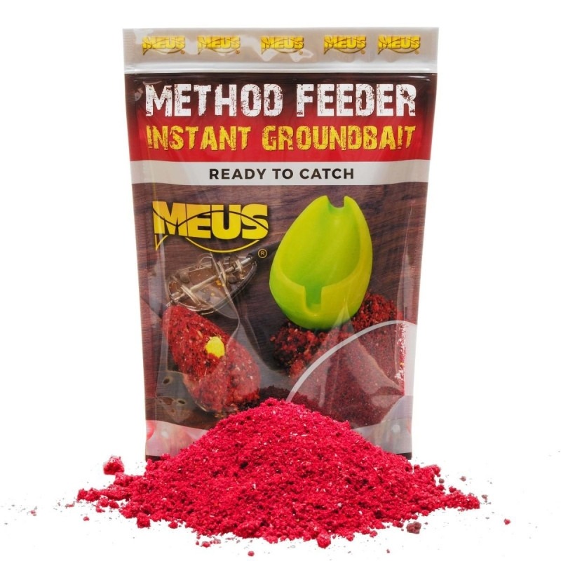 Meus Instant Groundbait Truskawka 700g folia