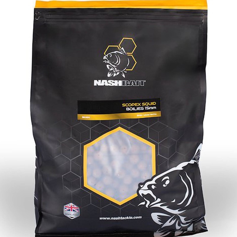 Nash Scopex Squid Boilies 12mm 1kg