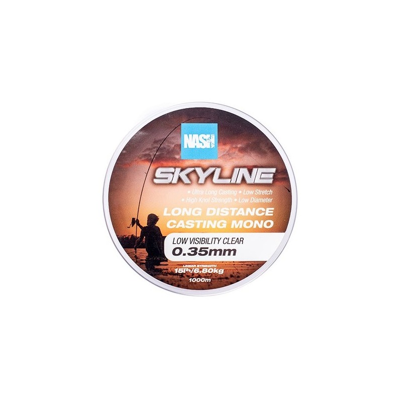 Nash Skyline Mono Clear 15lb 0.35mm 1000m