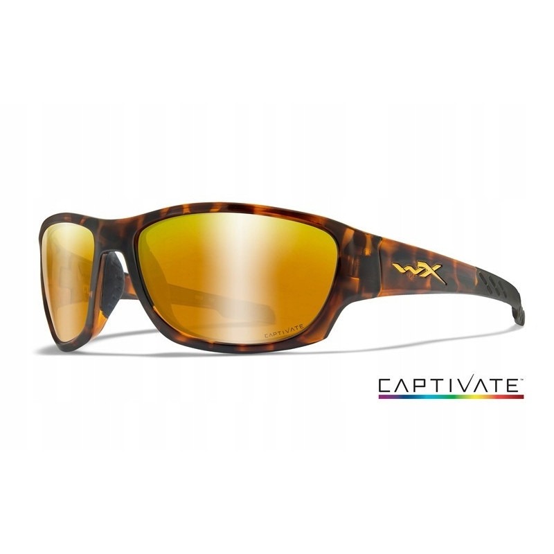 Okulary Wiley X Climb Captivate Sunglasses ACCLM04 Gloss Tortoise