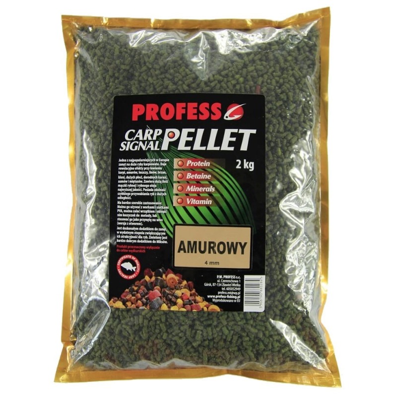 2204202568079f72774bd.jpeg Pellet Profess Amurowy 2 KG* 12mm - obrazek 1