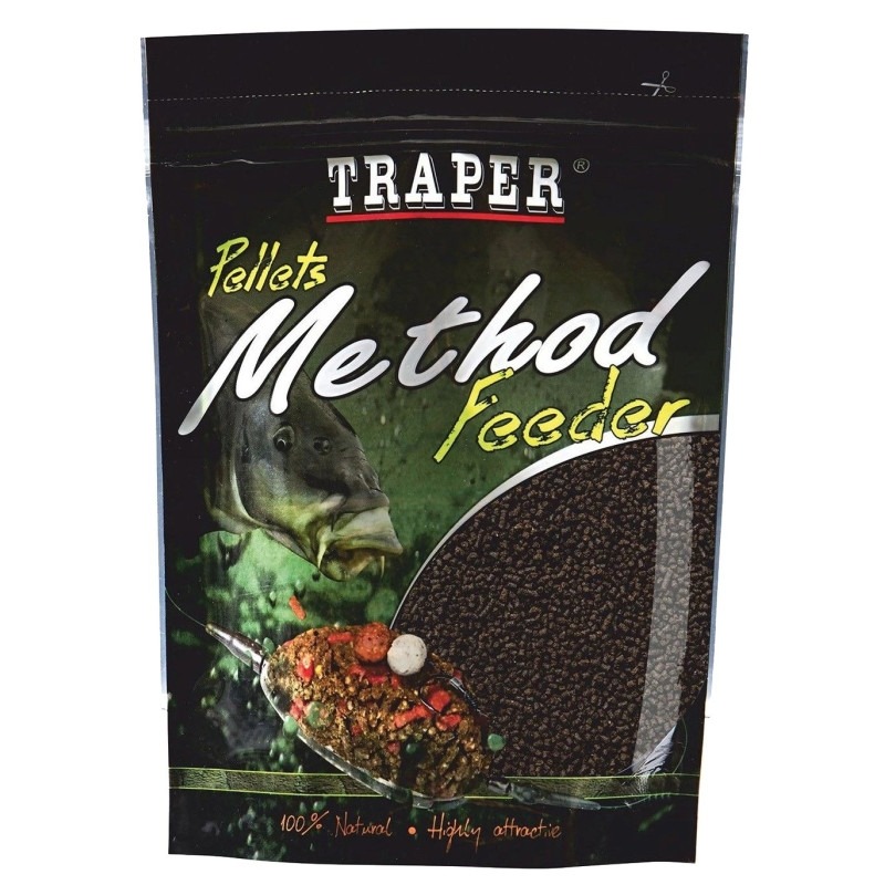 2204202568079f893c2a1.jpeg PELLET TRAPER METHOD FEEDER 2MM 500G TRUSKAWKA 04208 - obrazek 1