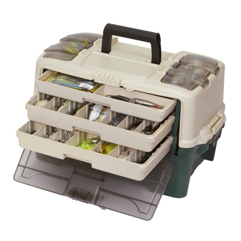 Plano 723300 3 TRAY BOX /DRAWER VERSION GRN