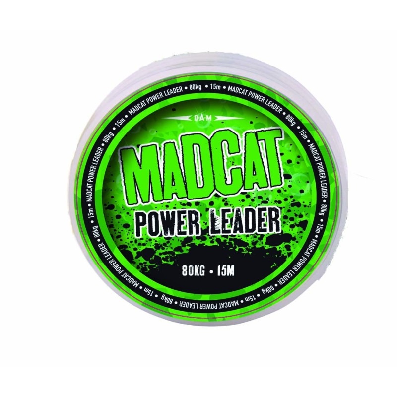 220420256807a0aeb33a1.jpeg PLECIONKA MADCAT POWER LEADER 15M 100KG 3795100 - obrazek 1
