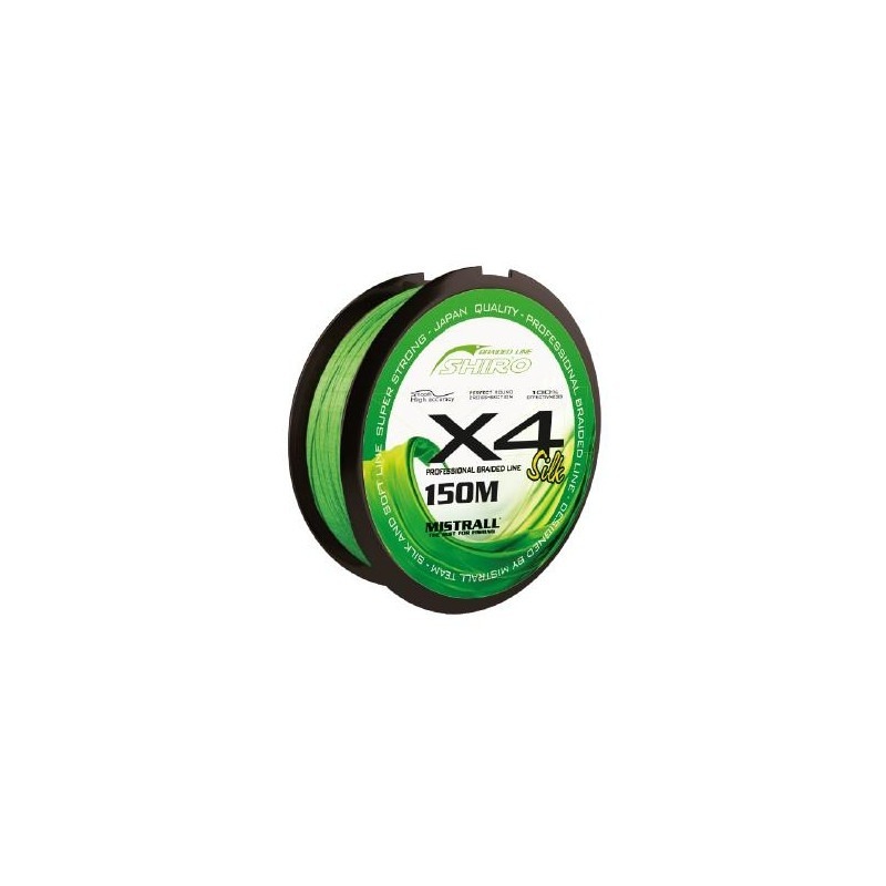 PLECIONKA MISTRALL SHIRO 150M (ZIELONA) 0.10MM