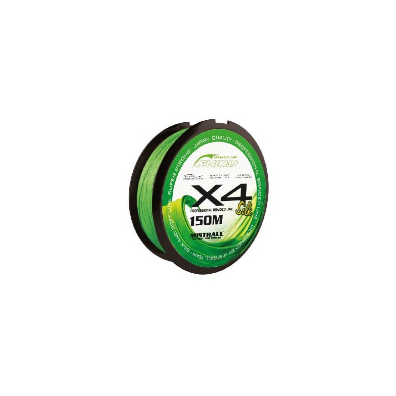 PLECIONKA MISTRALL SHIRO 150M (ZIELONA) 0.21MM