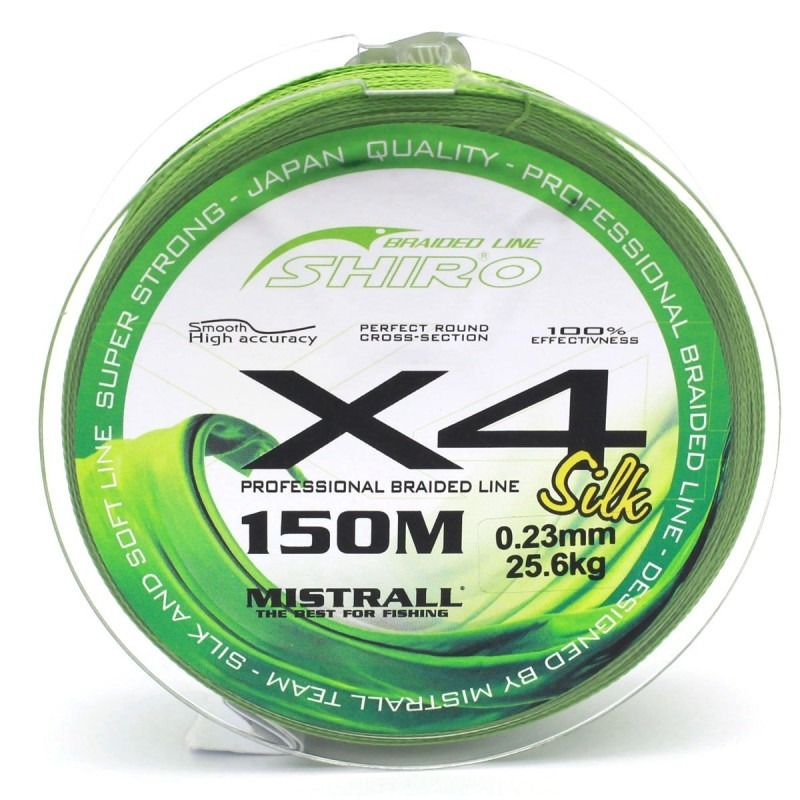 PLECIONKA MISTRALL SHIRO 150M (ZIELONA) 0.23MM