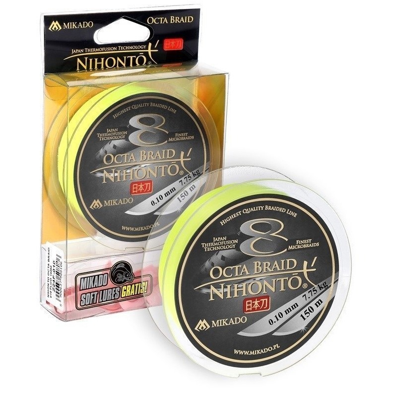 PLECIONKA NIHONTO OCTA BRAID 0,26 FLUO 150M