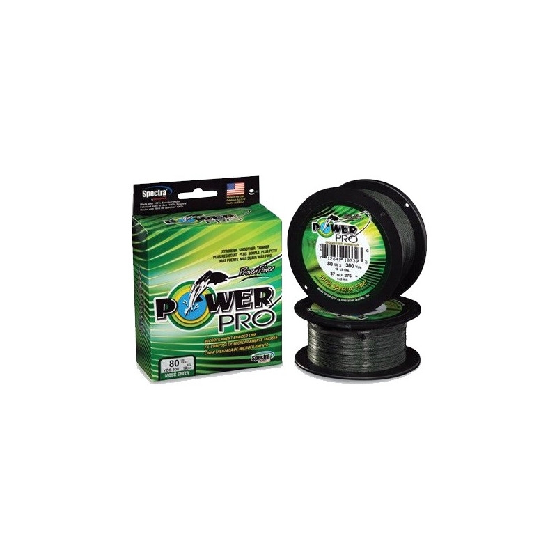 Plecionka Shimano Power PRO 0.13 275M 8KG/18LB MOSS GREEN PPBI27513MG