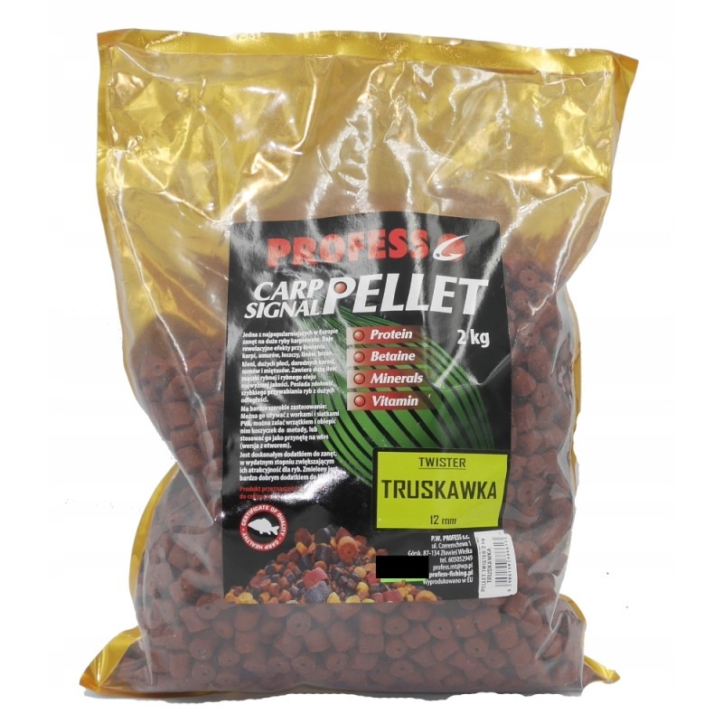 Profess Pellet TWISTER – TRUSKAWKA 12 mm 2000 g