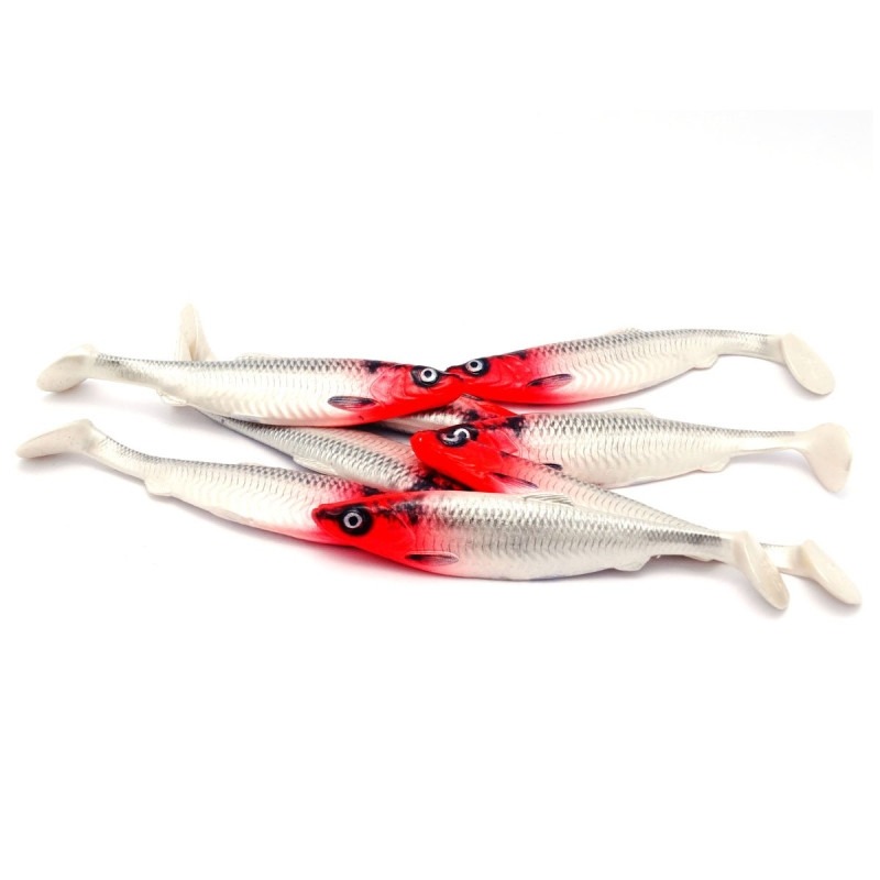 Przynęta Gumowa Savage GEAR 4D HERRING SHAD 13CM 17G RED HEAD 63668