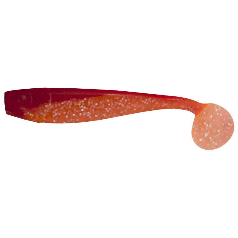 PRZYNĘTA RELAX KINGSHAD 4 RED TRANSPARENT ORANGE-HOLOGRAM GLITTER