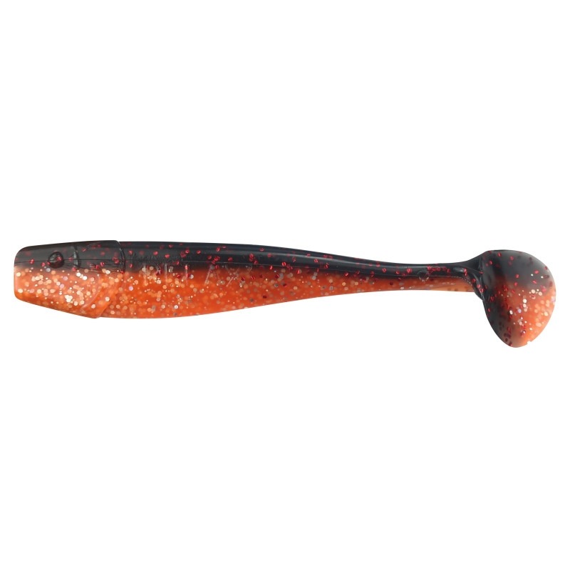 PRZYNĘTA RELAX KINGSHAD 5 BLACK-RED GLITTER ORANGE-SILVER GLITTER