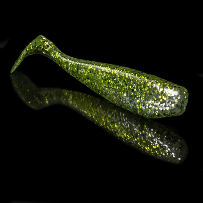 PRZYNĘTA RELAX KINGSHAD 5 CLEAR-MOSS GREEN, BLACK/SILVER GLITTER