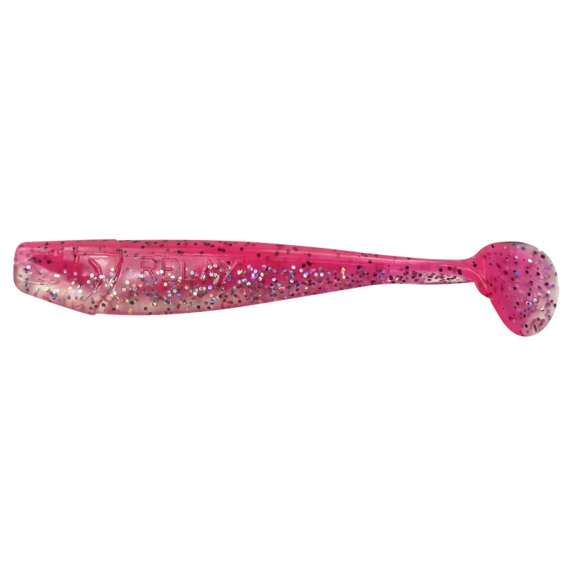 PRZYNĘTA RELAX KINGSHAD 5 PINK-BLACK GLITTER CLEAR-HOLOGRAM GLITTER
