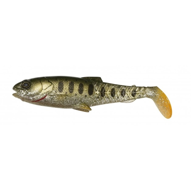 Przynęta Sg Craft CANNIBAL PADDLETAIL 8.5CM 7G OLIVE PEARL SILVER SMOLT