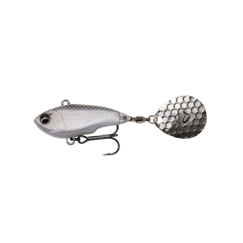 Przynęta Sg Fat TAIL SPIN 6.5CM 16G SINKING WHITE SILVER