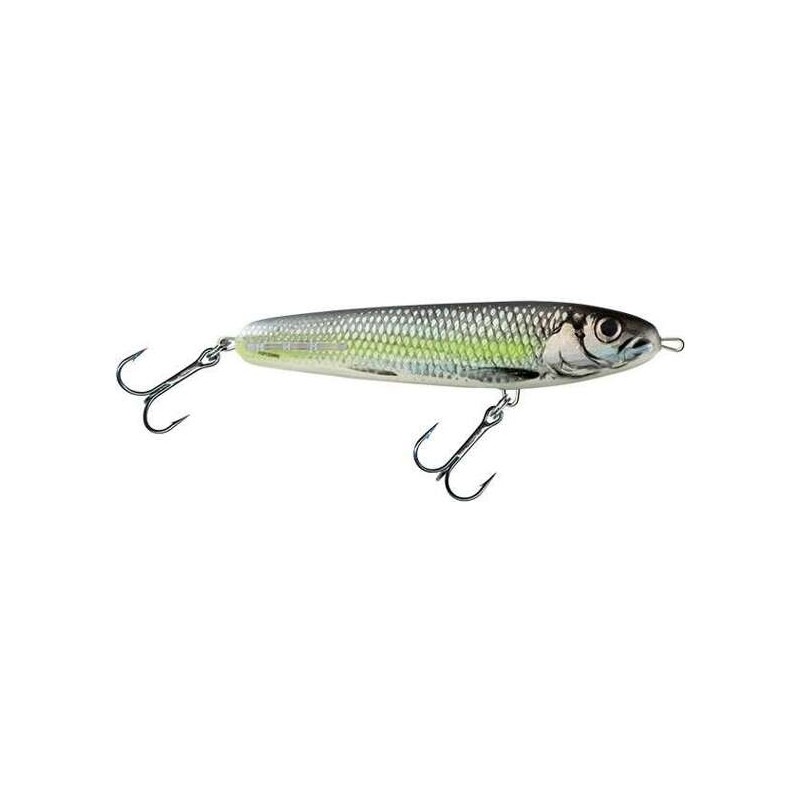 Salmo Sweeper SNK 10cm SILVER CHARTREUSE SHAD