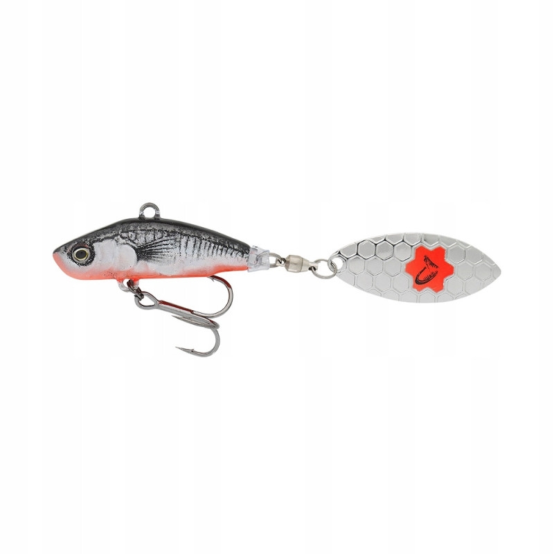 SG 3D STICKLEBAIT TAILSPIN 7.3CM 13G SINKING BLACK RED
