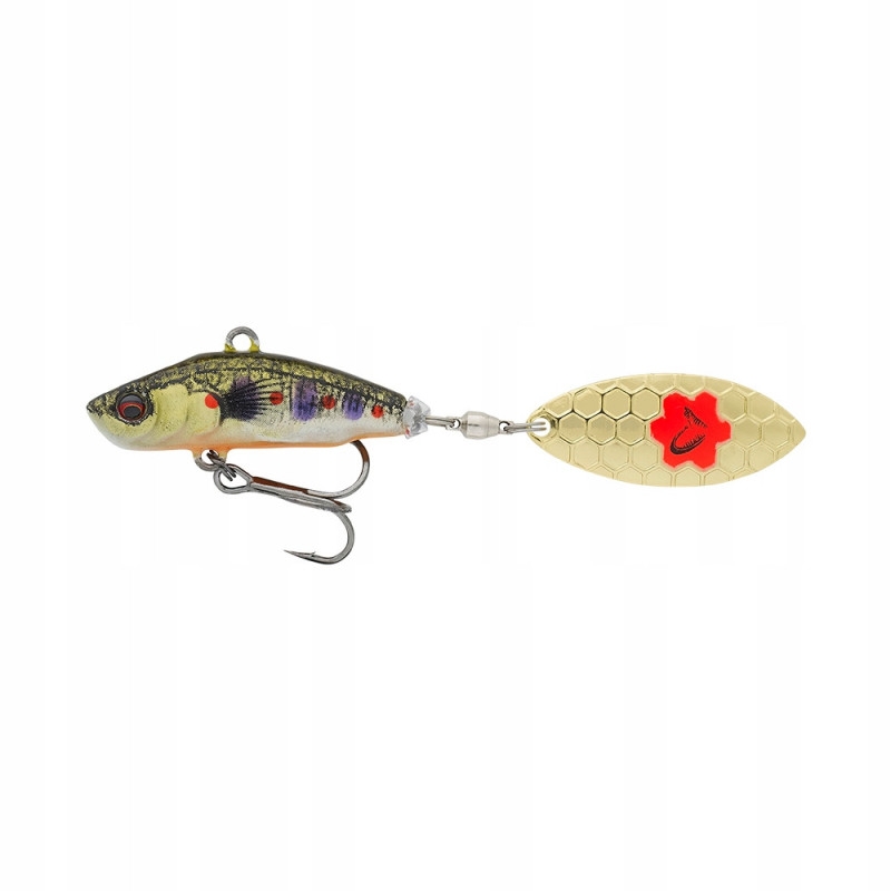 SG 3D STICKLEBAIT TAILSPIN 7.3CM 13G SINKING BROWN TROUT SMOLT