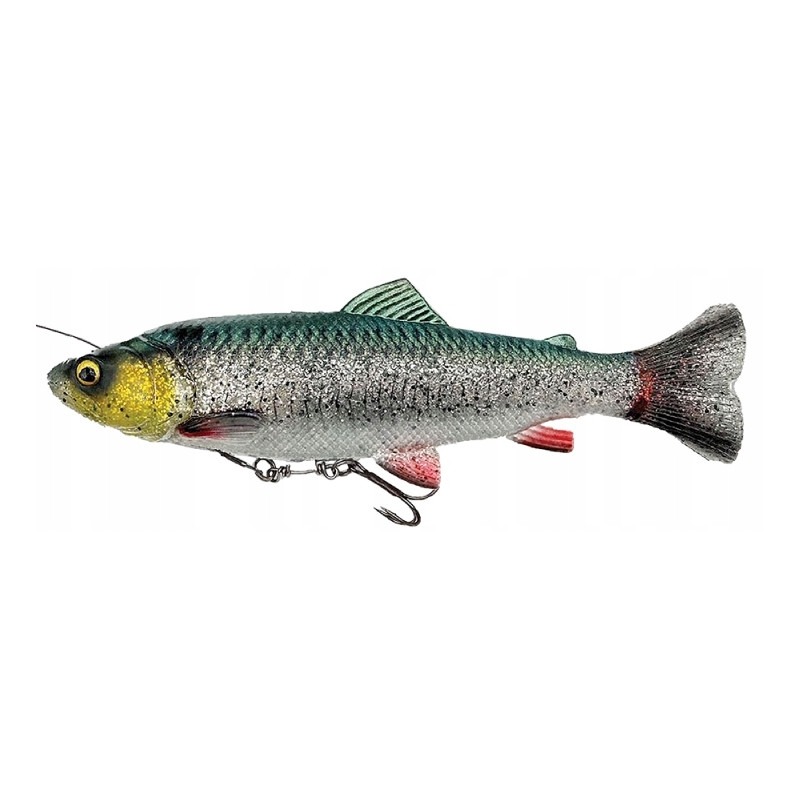 Sg 4D Linethru PULSE TAIL TROUT 16CM 51G SLOW SINKING GREEN SILVER
