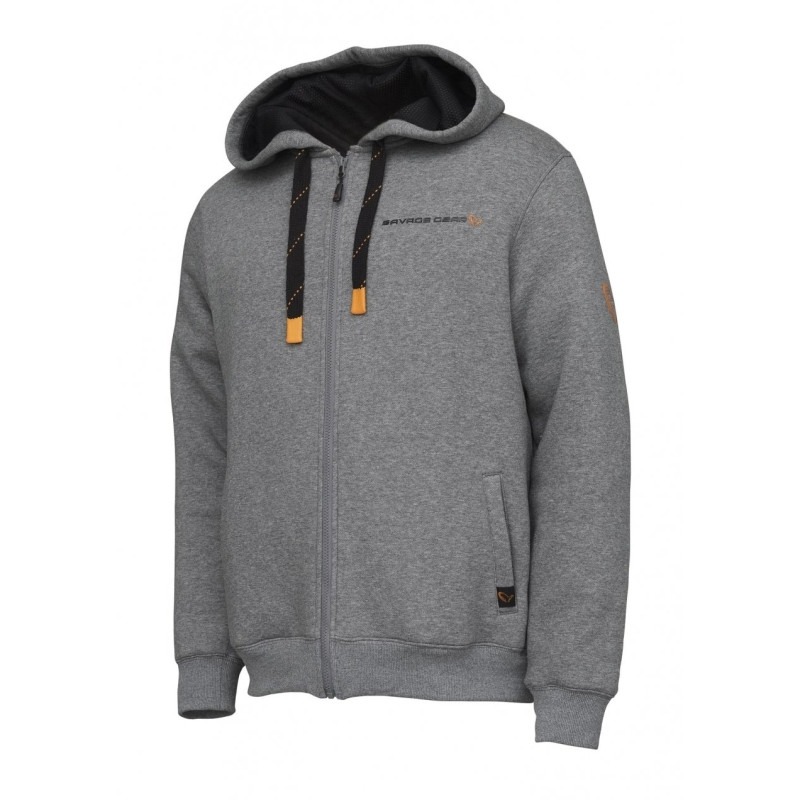Sg Classic Zip HOODIE L GREY MELANGE
