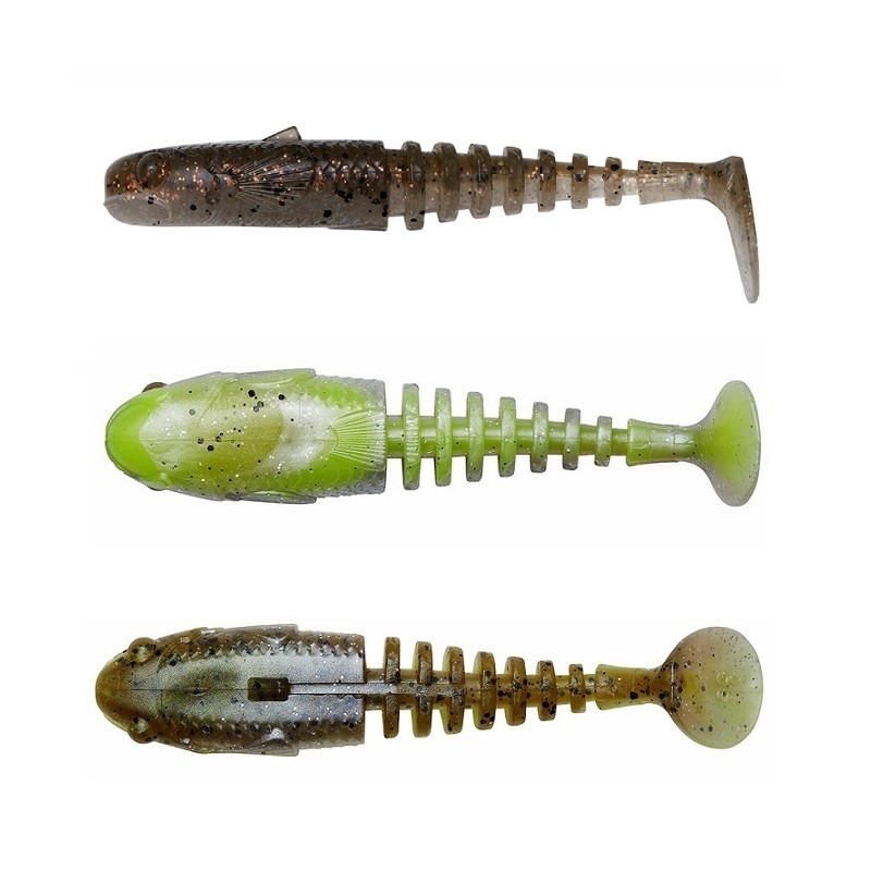 SG GOBSTER SHAD BULK 9CM 9G HOLO BAITFISH