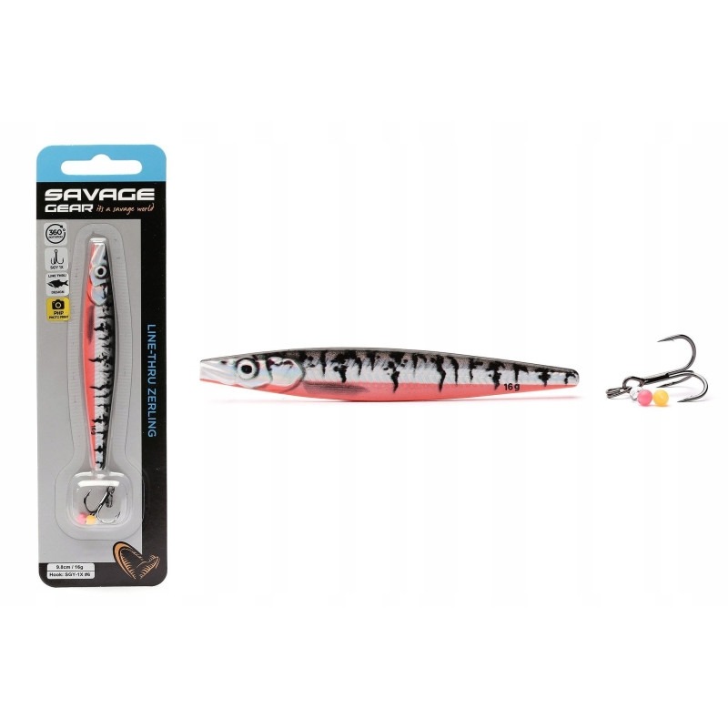 SG LT ZERLING 9CM 12G SINKING BLACK RED