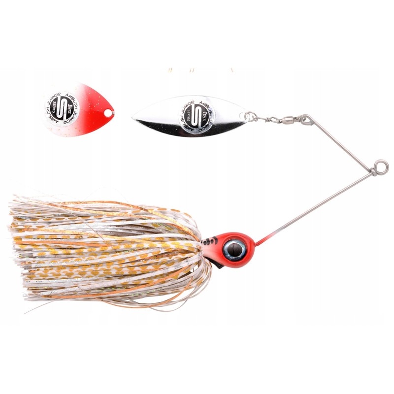SPRO IRIS AMB JUN SPINNERB REDH TIG 15CM 18G
