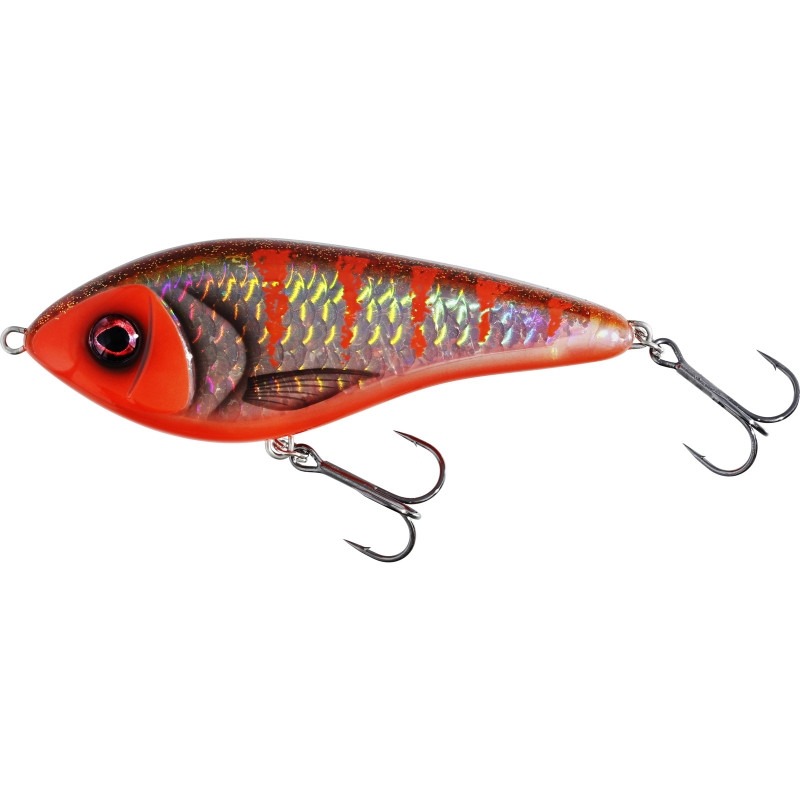 SWIM GLIDEBAIT 12CM 58G SINKING 3D ROCKY RED