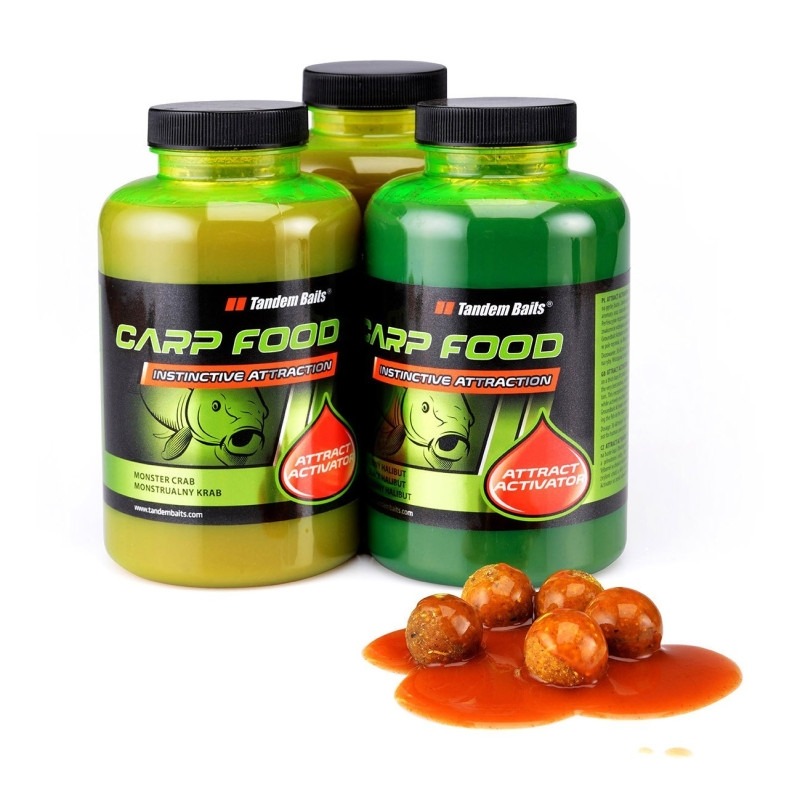 Atraktor Tandem Baits CARP FOOD ATTRACT ACTIVATOR 500ML DOSKONAŁA TRUSKAWKA