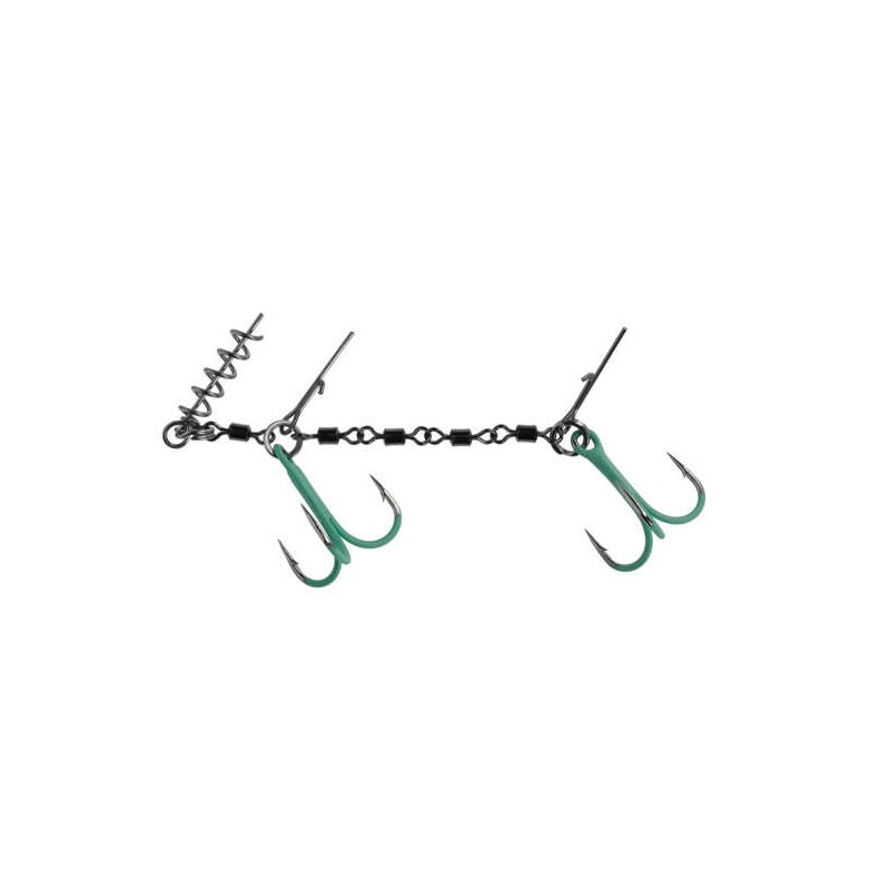 Mikado Dozbrojka Jaws Evo Stinger Fluo 25kg Kotwica 1/0 1szt.