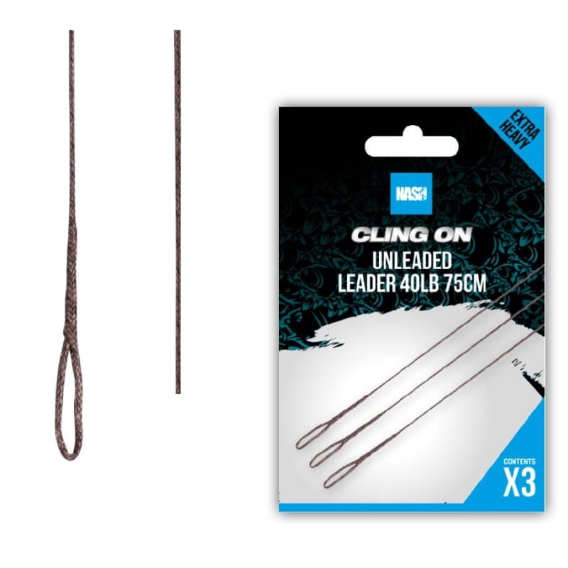 Nash Ready Tied Unleaded Leader 75 cm - leader bezrdzenny