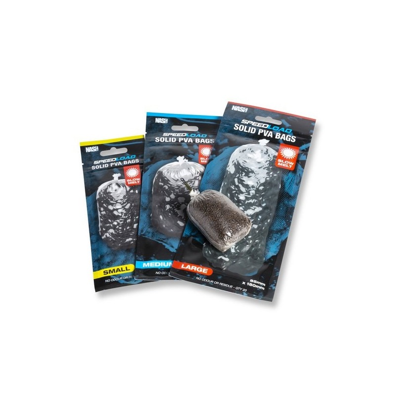 Nash Speedload Solid PVA Bag Medium (Slow Melt)