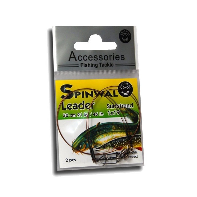 PRZYPON SPINWAL SURFSTRAND 1X19 30CM 21KG