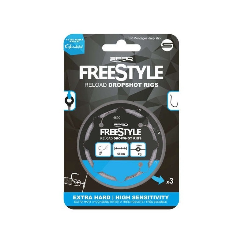 RELOAD DROPSHOT RIG 0.18MM 10