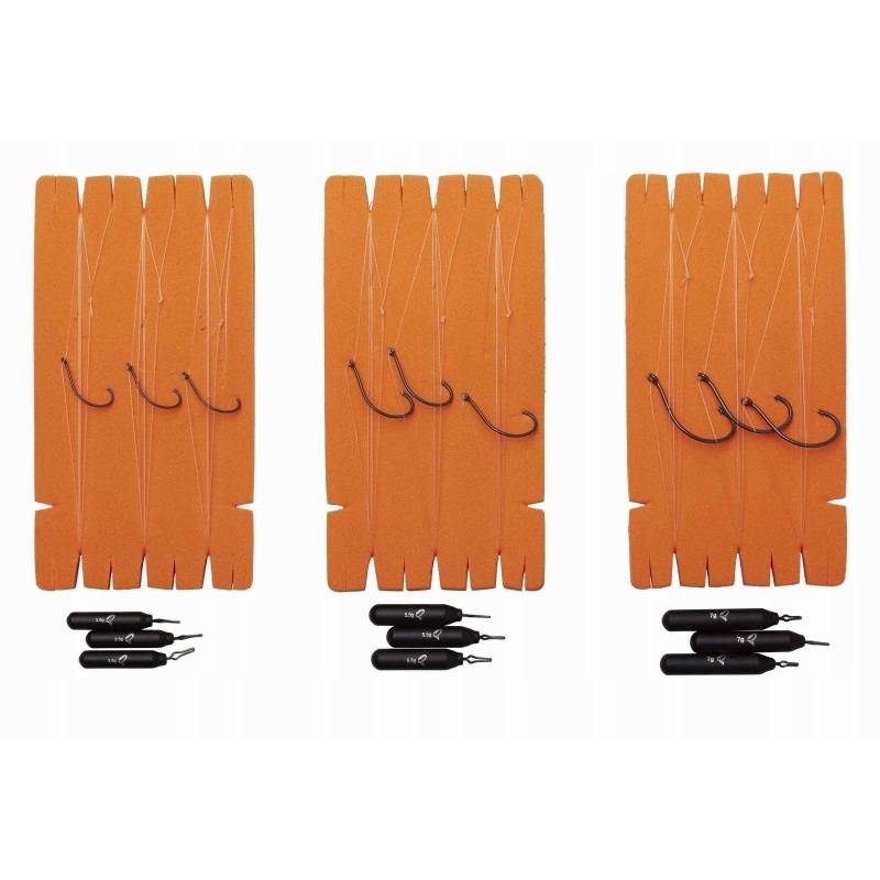 SG DROPSHOT RIG KIT L Nr 2/0 6KG 0.30MM FC 3PCS