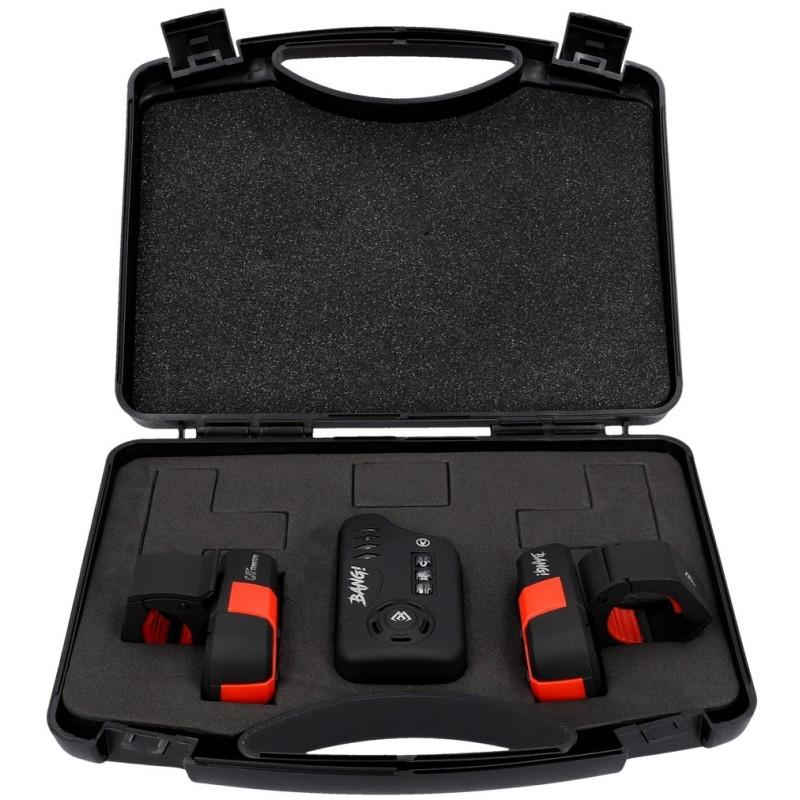 Sygnalizator Sumowy Cat Territory Bang(set 2+1)czerwony i niebieski 1kpl
