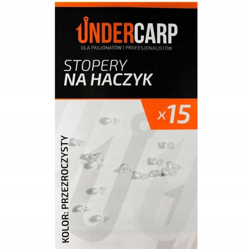 UnderCarp Stopery na haczyk przezroczyste