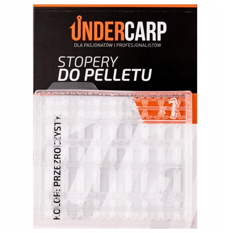 UnderCarp Stopery do pelletu przezroczyste