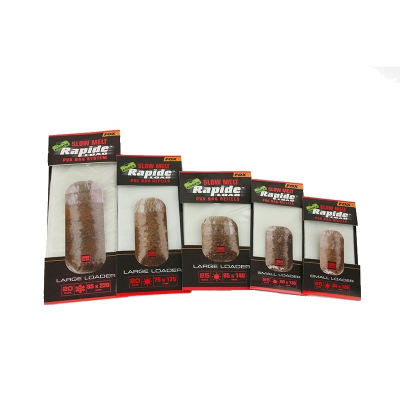 240420256809f68564b12.jpeg Woreczki Pva Fox EDGES RAPIDE REFILLS SLOW MELT 75MM X 175MM CPV061 - obrazek 1